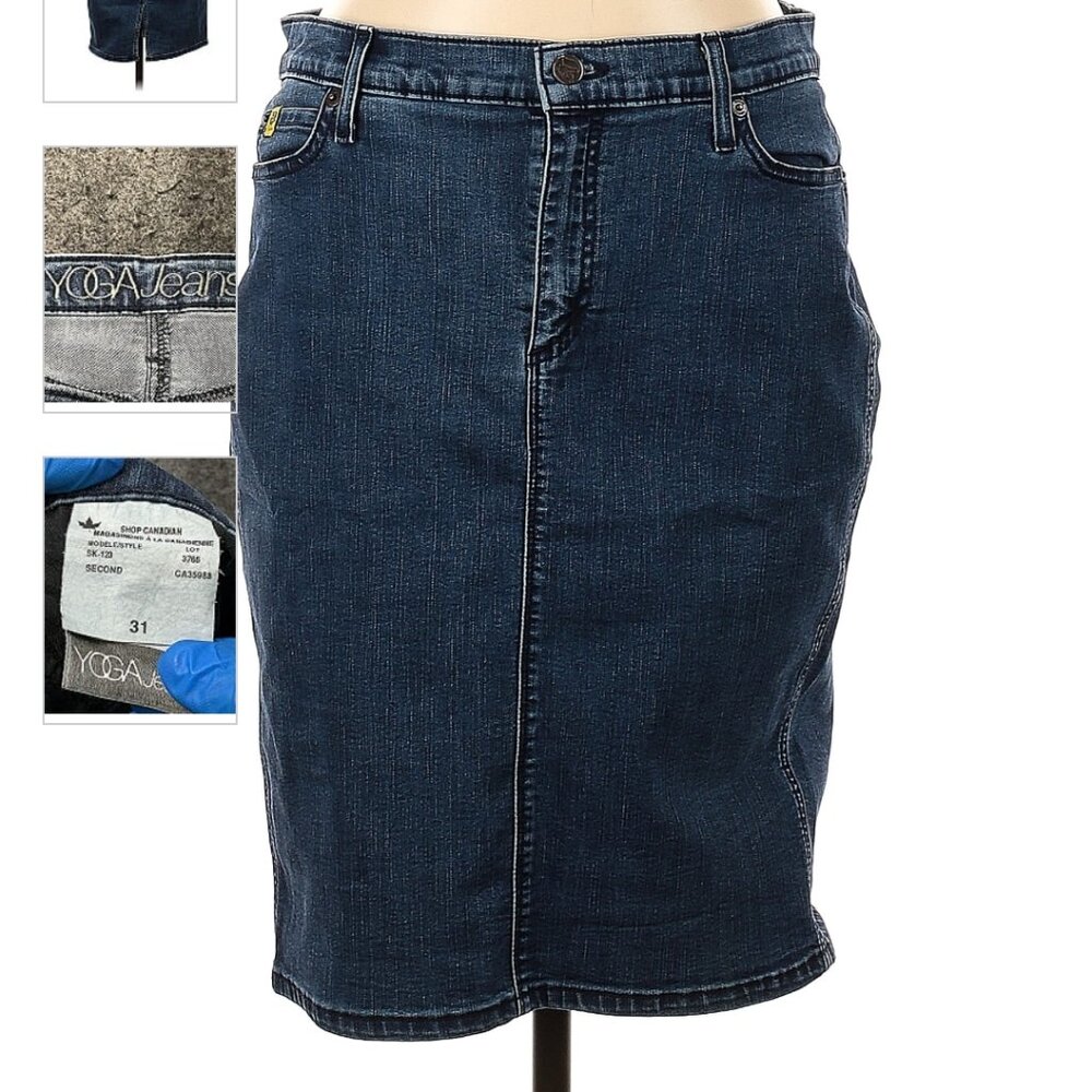 Yoga Jean Skirt